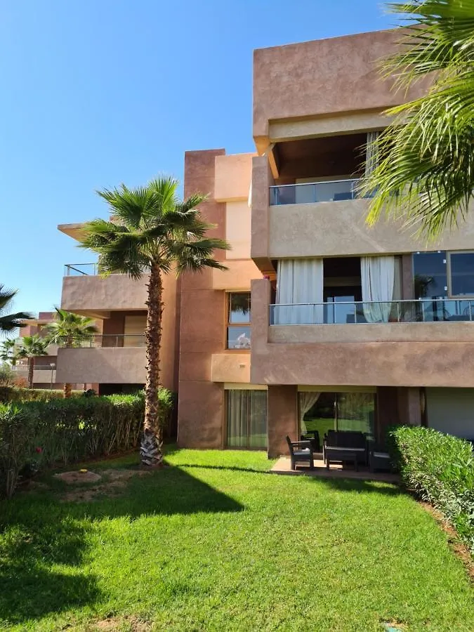 דירה מרקש Appartement Chic Avec Jardin A Prestigia Golf City