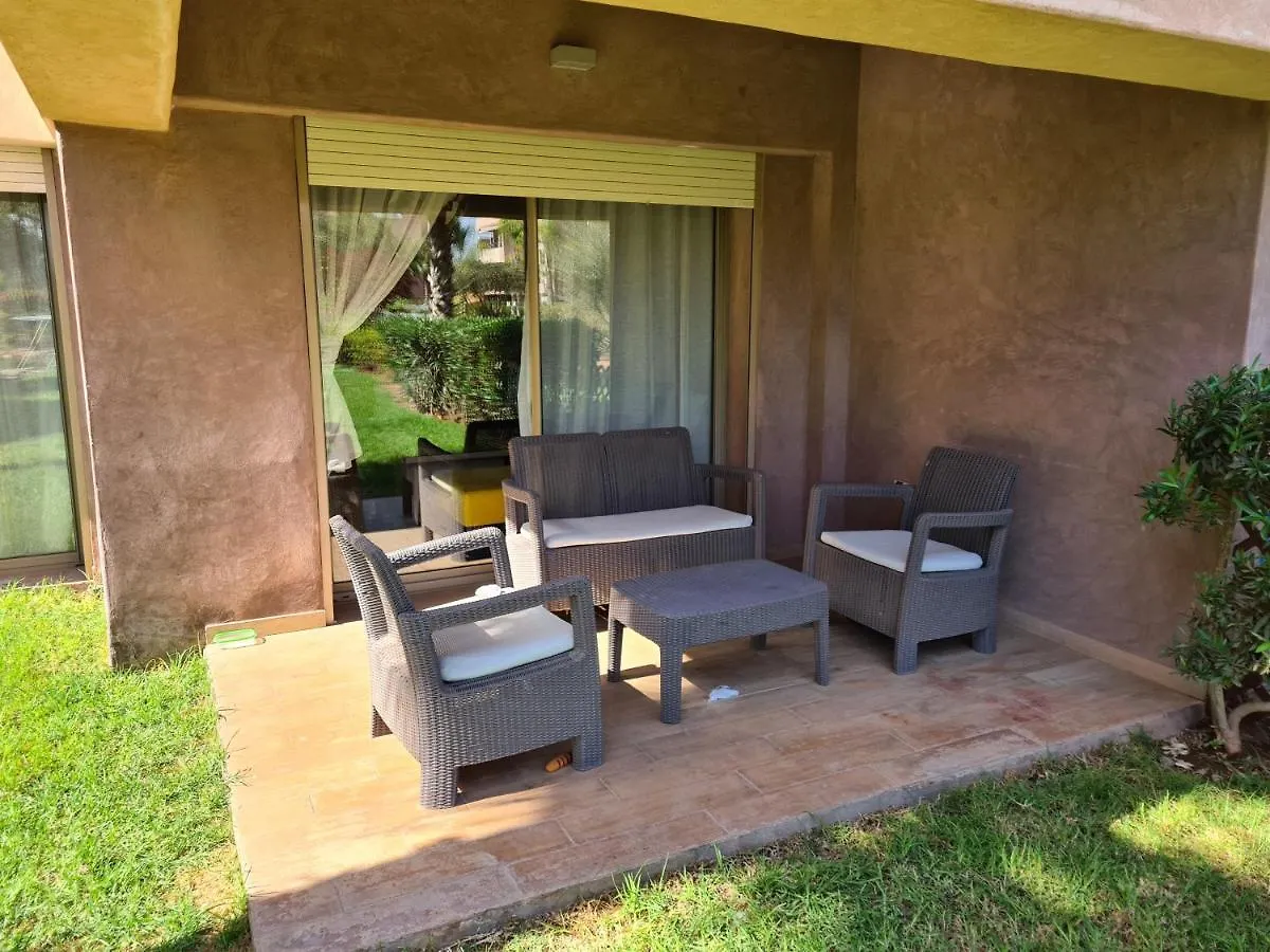 מרקש Appartement Chic Avec Jardin A Prestigia Golf City