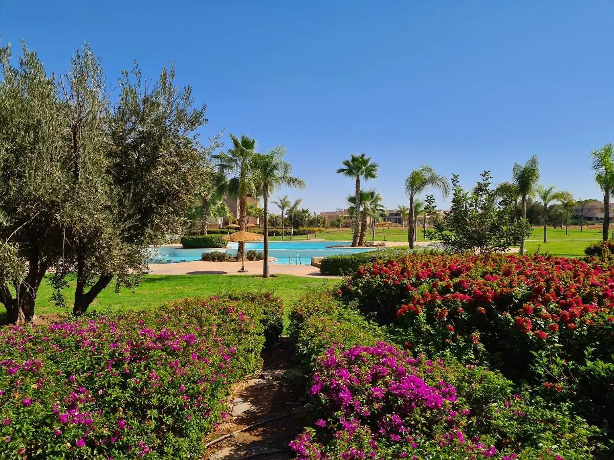 דירה מרקש Appartement Chic Avec Jardin A Prestigia Golf City